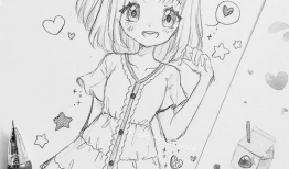 手绘简单漫画,趣味生活瞬间捕捉